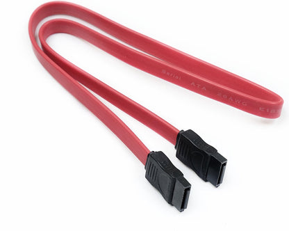 Assortix® SATA kabel x 3 stuks - Rood SATA-kabel - Serial ATA 45 cm Rood Kabel (3 stuks)
