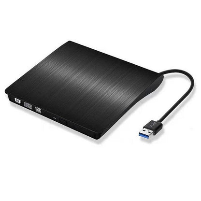 Assortix External CD/DVD-RW Drive USB 3.0 – Portable CD/DVD Speler & Brander - Plug & Play - Geschikt Voor Windows, Linux & Mac