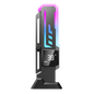 Assortix® GPU Holder Z-X7 Pro – Verstelbare Grafische Kaart Steun – GPU Support Bracket – ARGB Verlichting – GPU & CPU Temperatuurdisplay – Anti-Sag – Zwart